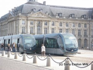 Trams at the Bourse