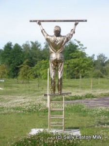 The man who measures clouds, by Jan Fabre